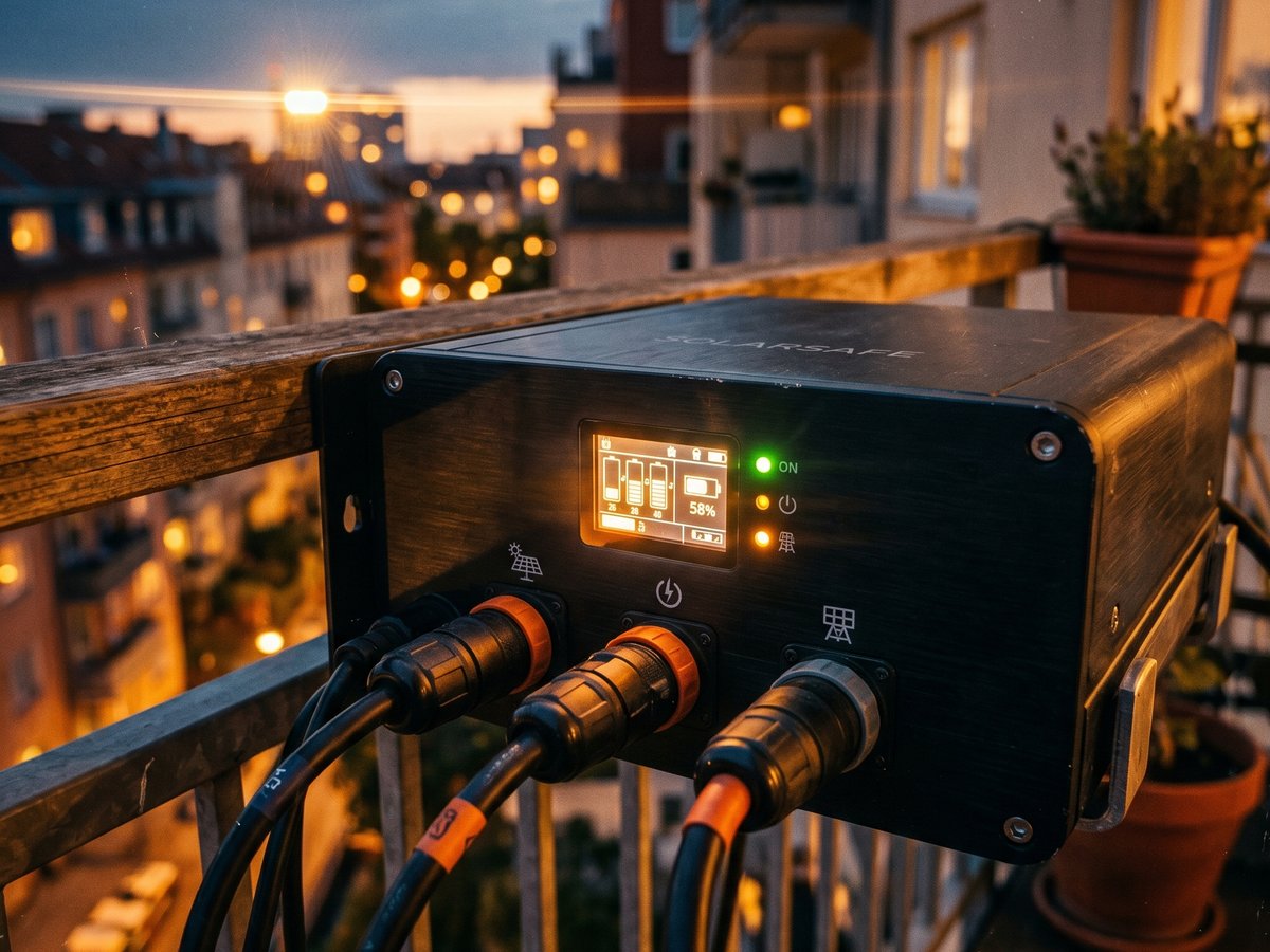 Balkonkraftwerk Speicher ohne WLAN nutzen - Das Spannungsfeld: Offline-Betrieb vs. maximaler Eigenverbrauch
